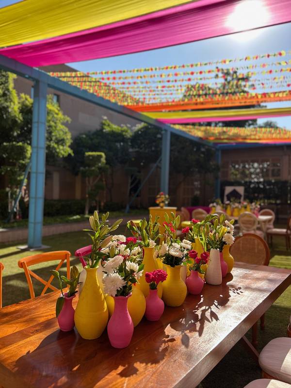 Bombay Tent event setup, photograph 6