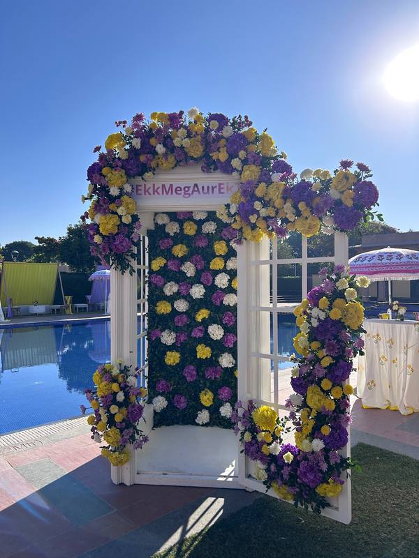 Bombay Tent event setup, photograph 8