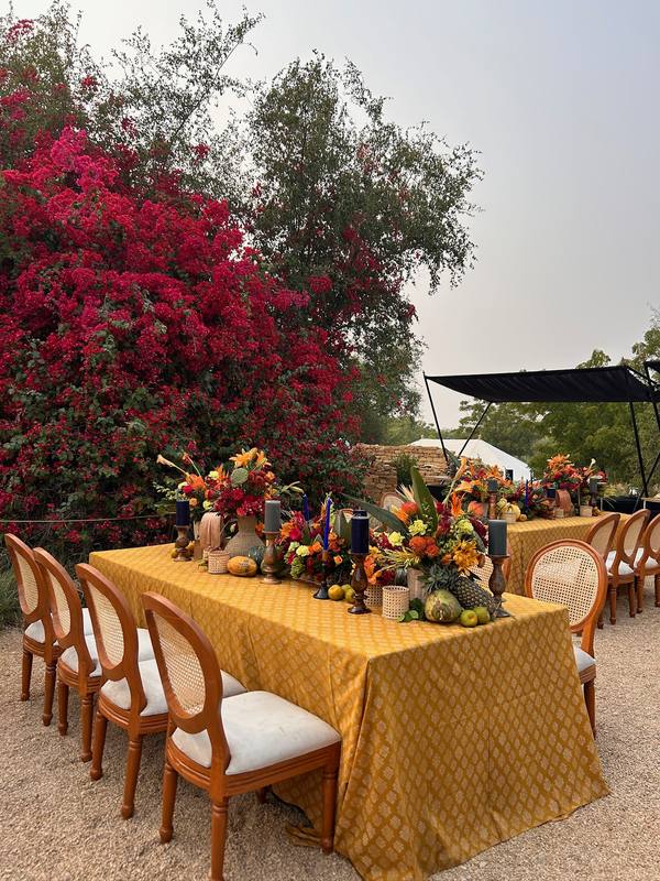 Bombay Tent event setup, photograph 14