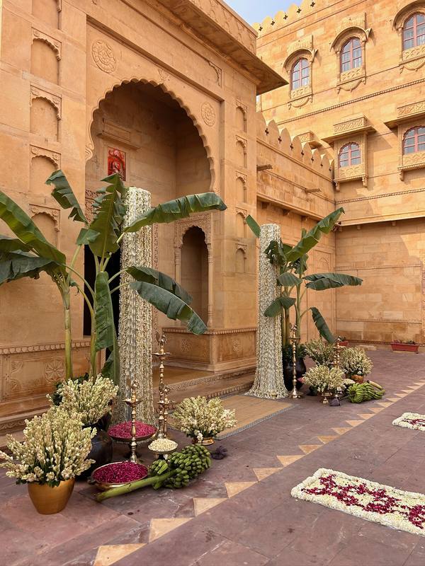 Bombay Tent event setup, photograph 30