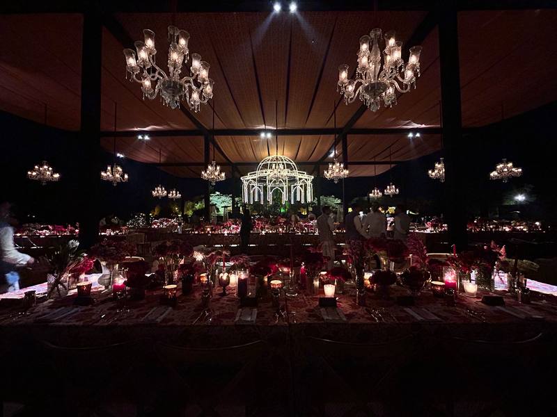 Bombay Tent event setup, photograph 34