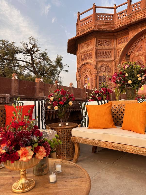 Bombay Tent event setup, photograph 44