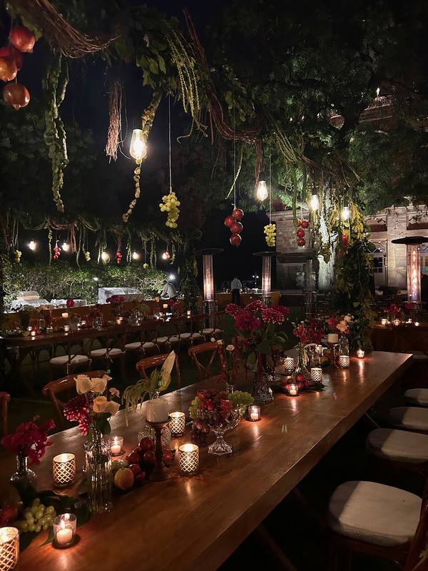 Bombay Tent event setup, photograph 45