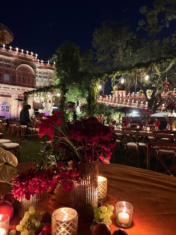 Bombay Tent event setup, photograph 46