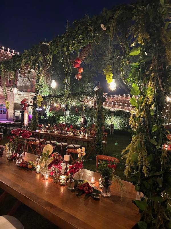 Bombay Tent event setup, photograph 47