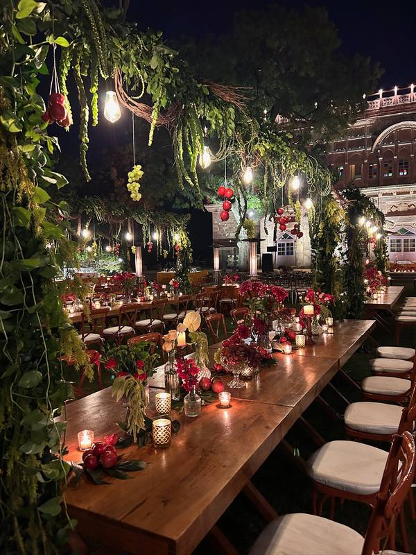 Bombay Tent event setup, photograph 49