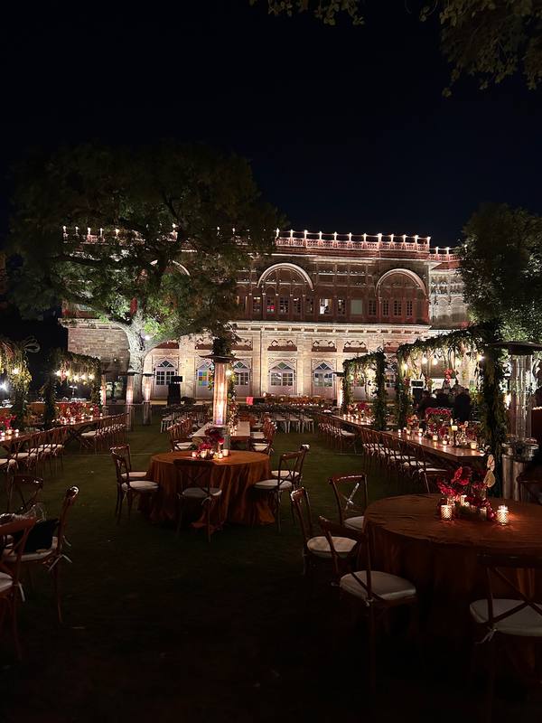 Bombay Tent event setup, photograph 50