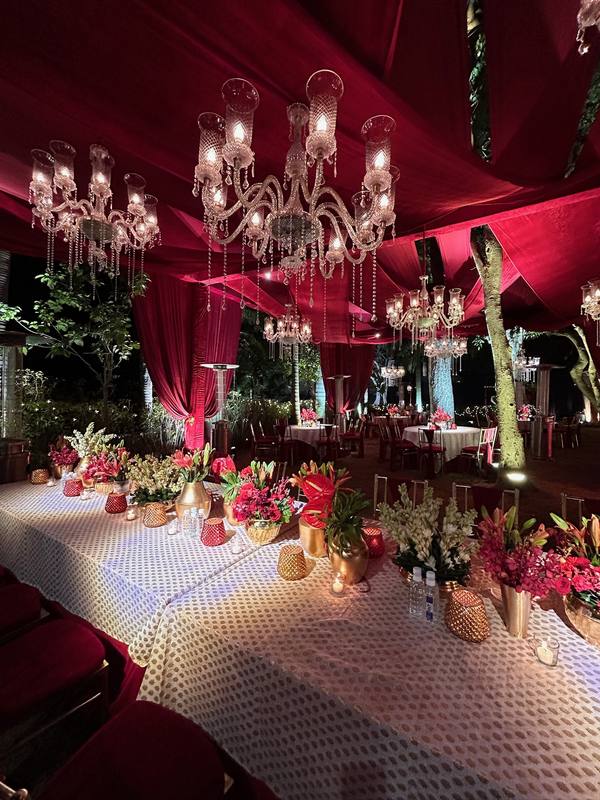 Bombay Tent event setup, photograph 53