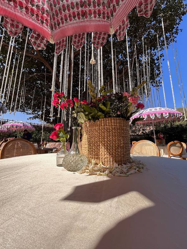 Bombay Tent event setup, photograph 56