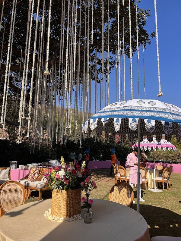 Bombay Tent event setup, photograph 59