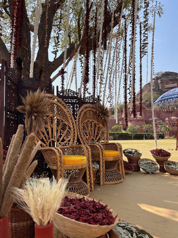 Bombay Tent event setup, photograph 81