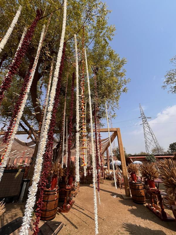 Bombay Tent event setup, photograph 82